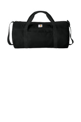 Carhartt® Canvas Packable Duffel with Pouch - Black - OSFA
